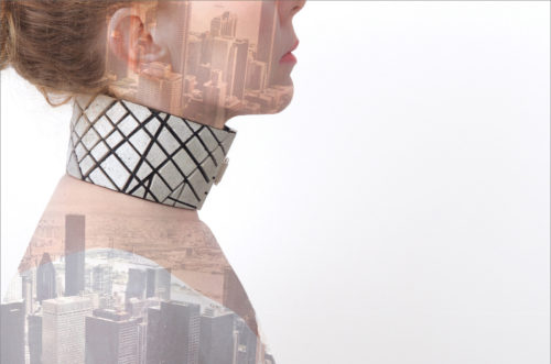 Constructed Nature choker